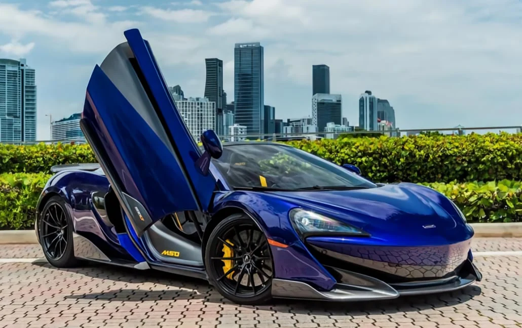 McLaren photographed for Pugachev Miami